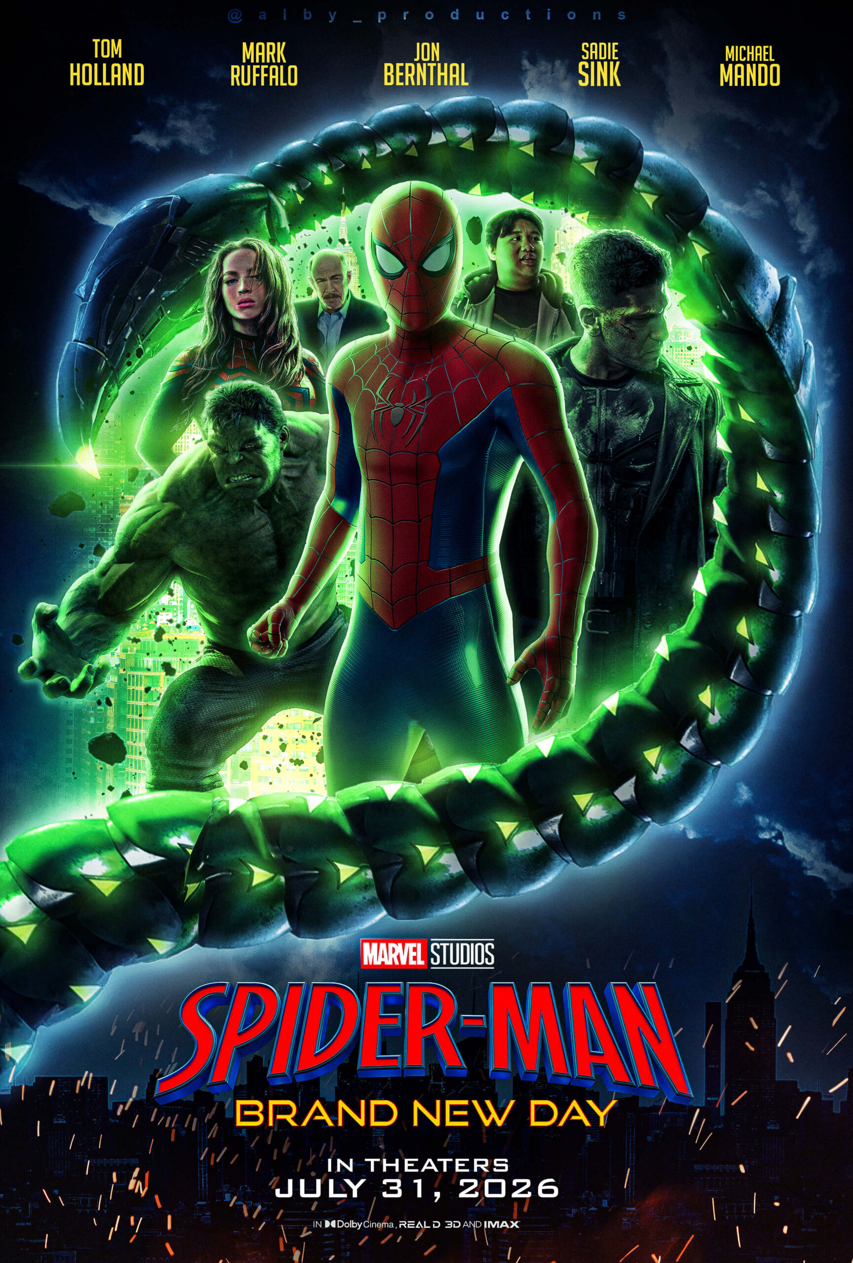 Movie selection screen inside IPTV app